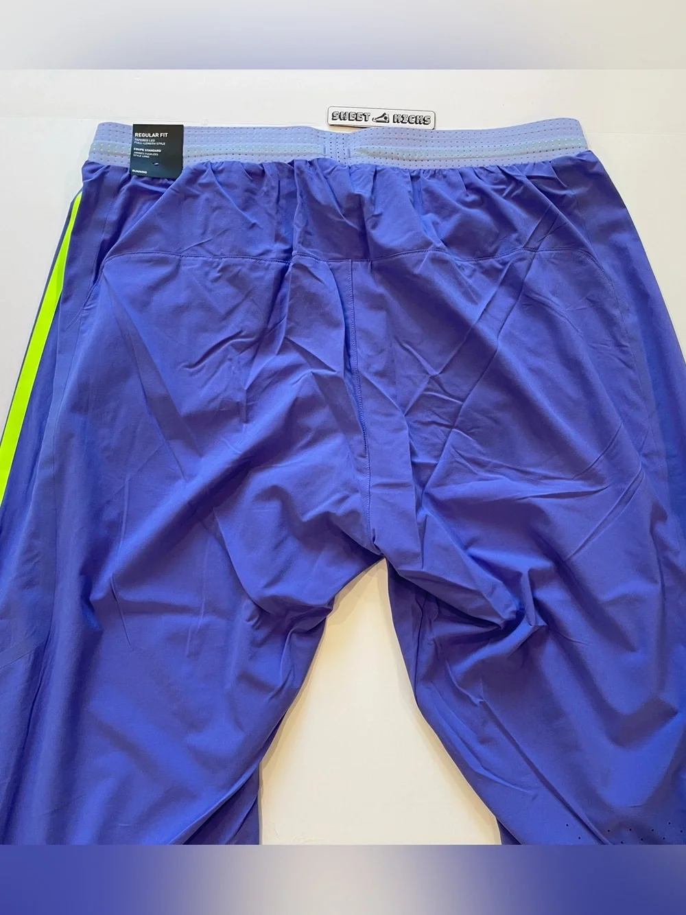 Adidas 2024 Pro Elite Team Running Pants IT2163 Colbat Blue/Lucid Lemon